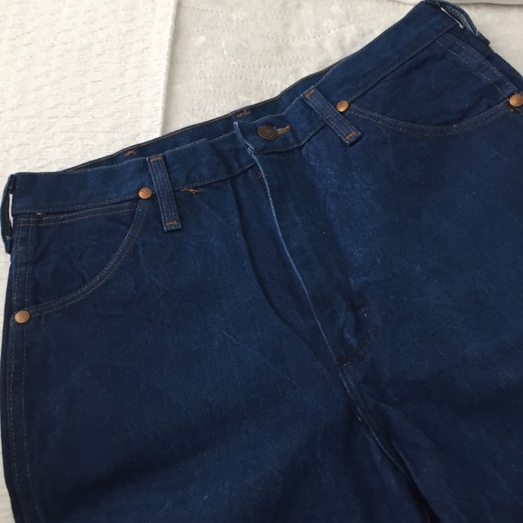 WRANGLER INDIGO SLIM FIT JEANS, 32/32 NWOT - Picture 3 of 4
